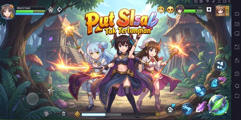 Tampilan aksi menegangkan dalam gameplay Anime 9SL.