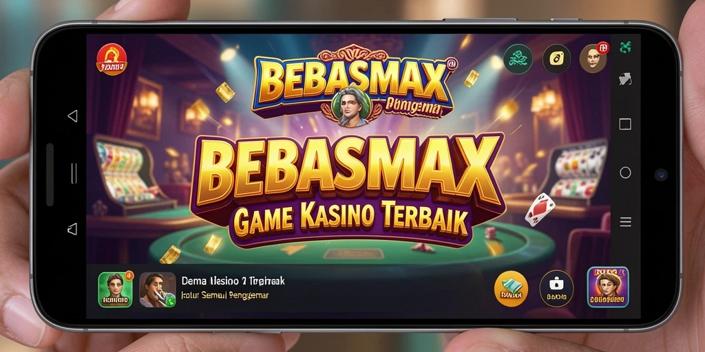 Tampilan menarik dan gameplay Kasino mendebarkan di BEBASMAX.