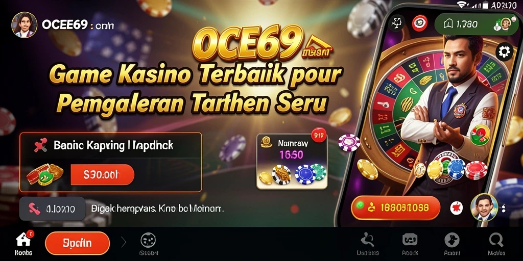 Tampilan screenshot OCE69 menampilkan gameplay dengan suasana Kasino yang menarik.