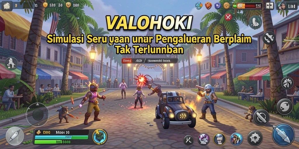 Screenshot utama VALOHOKI menampilkan gameplay Simulation yang mendebarkan.